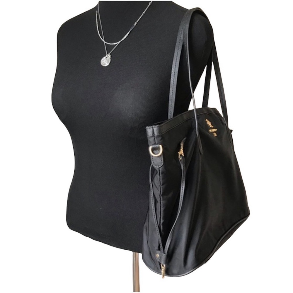 JPK PARIS 75 Black Tote Shoulder Bag - Picture 2 of 11